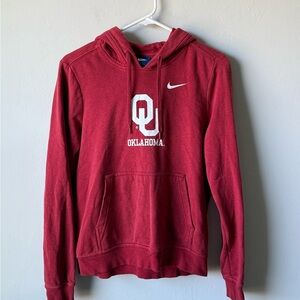 Nike Crimson Oklahoma Pullover Hoodie